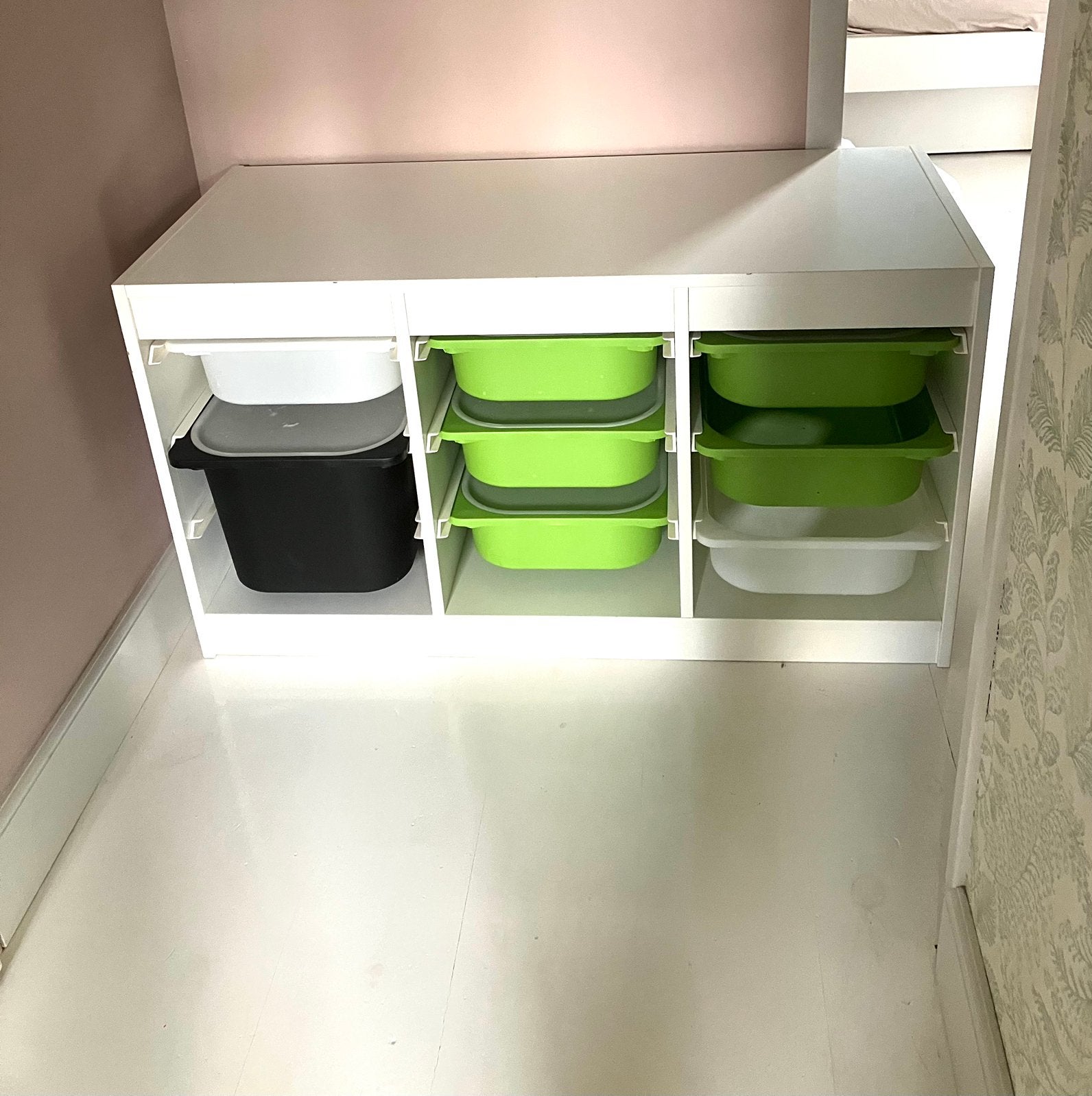 IKEA Trofast opbergcombinatie met bakken, Ophalen, Gebruikt, 75 tot 100 cm, Minder dan 50 cm
