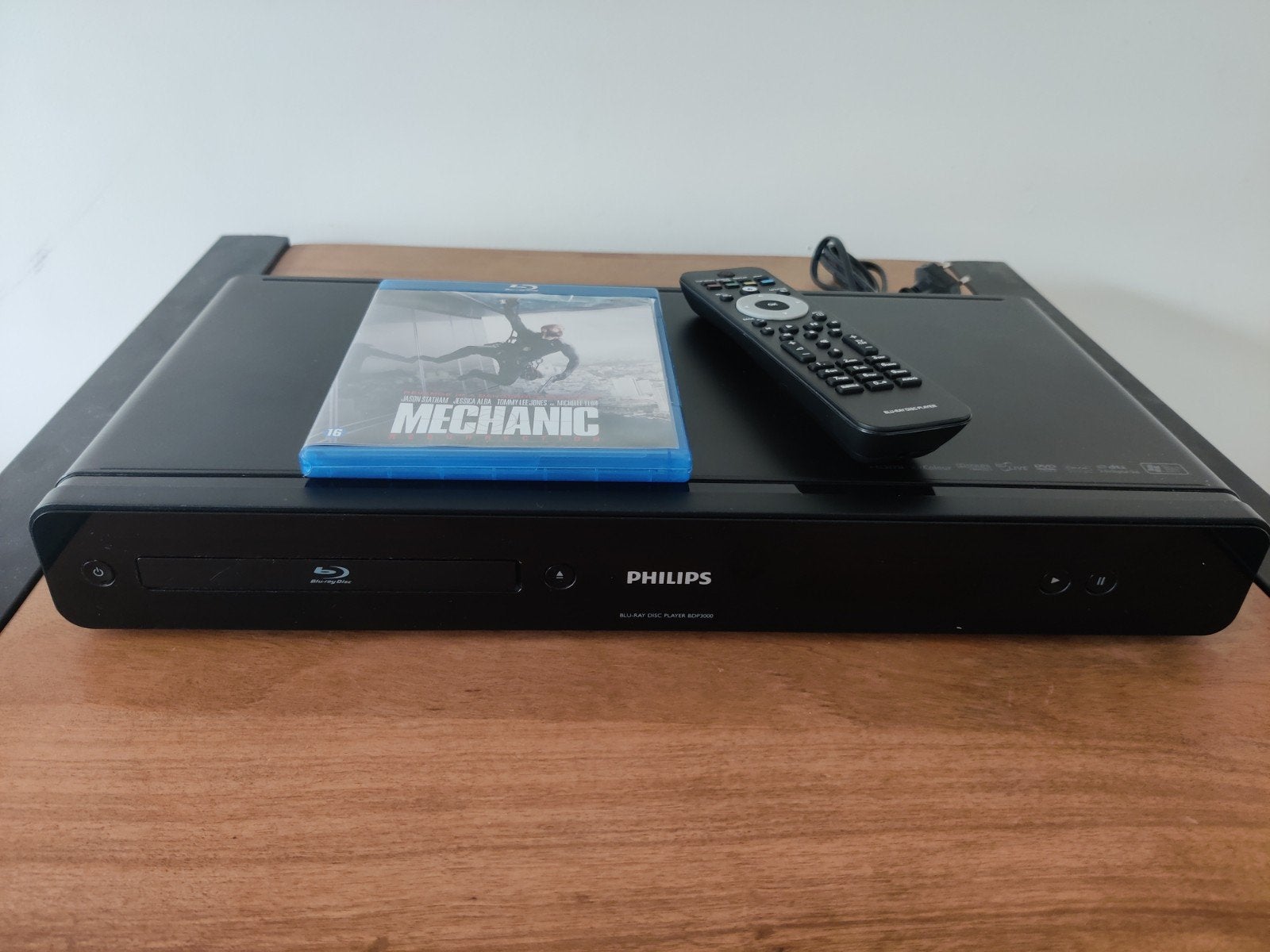 Philips Blu-ray/DVD/CD BDP 3000/12 speler+afstandsbediening., Ophalen of Verzenden, Gebruikt, Philips