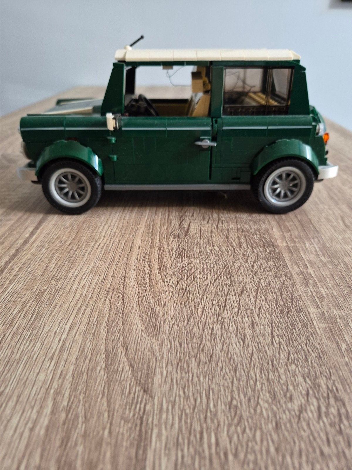 Lego Mini Cooper MK VII - Groen met wit dak, Ophalen of Verzenden, Zo goed als nieuw, Overige merken