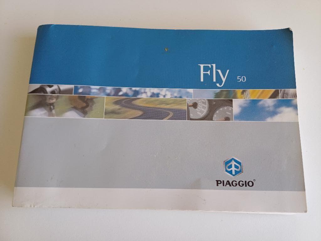 Originele handleiding voor de Piaggio Fly 50 scooter, Ophalen of Verzenden, Gebruikt