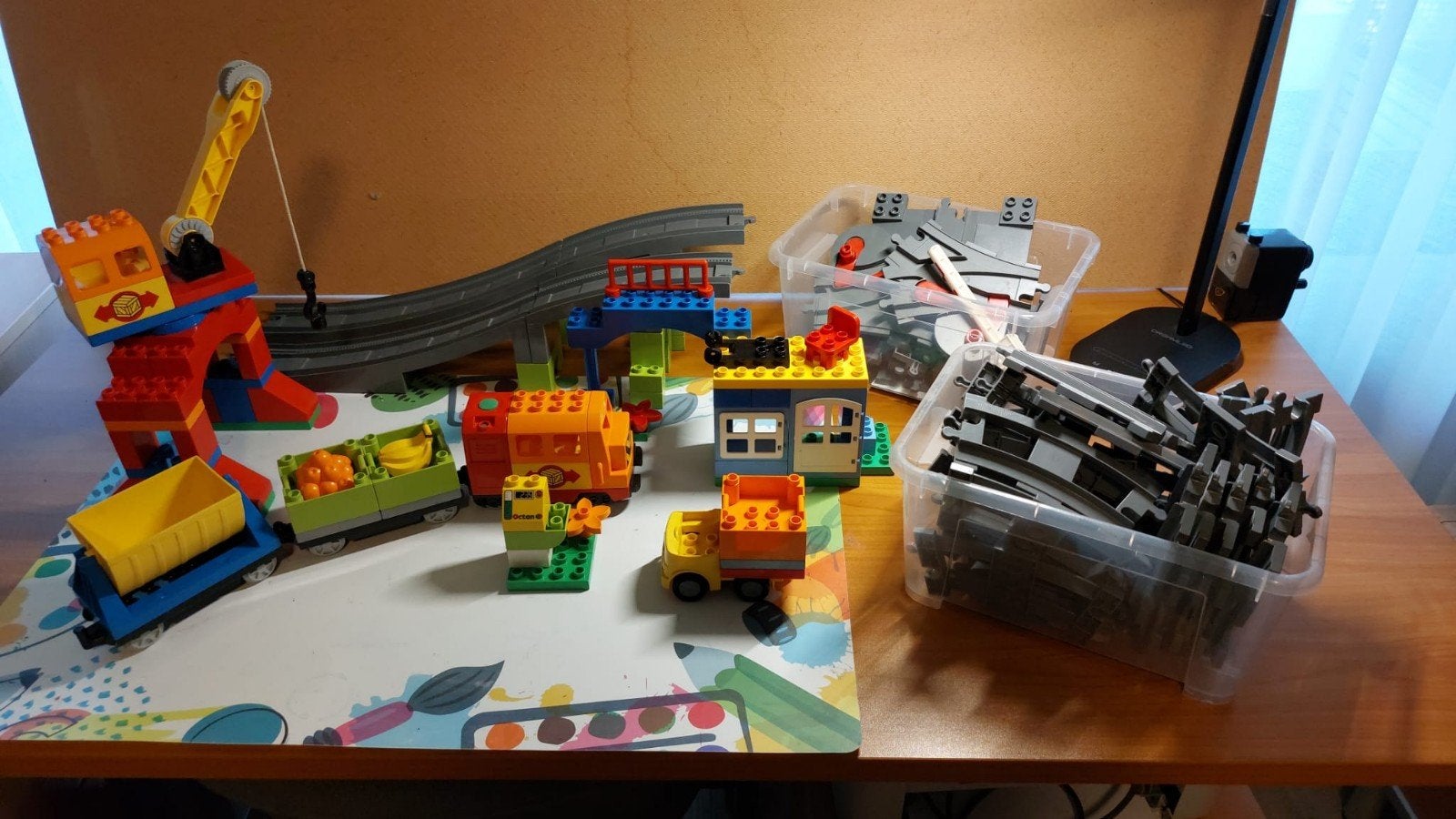 Grote collectie LEGO Duplo: Trein, dieren, figuren en meer!, Gebruikt, Ophalen of Verzenden, Duplo, Inclusief minifiguren