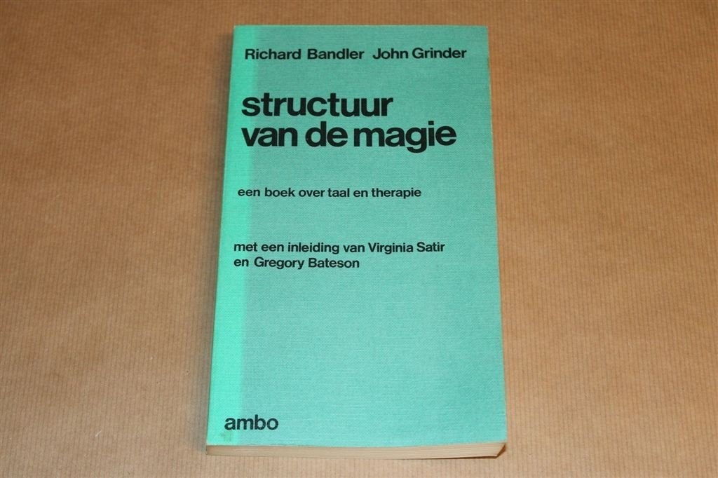 Structuur van de Magie — Een Boek over Taal en Therapie, Boeken, Ophalen of Verzenden, Gelezen, Overige onderwerpen, Achtergrond en Informatie