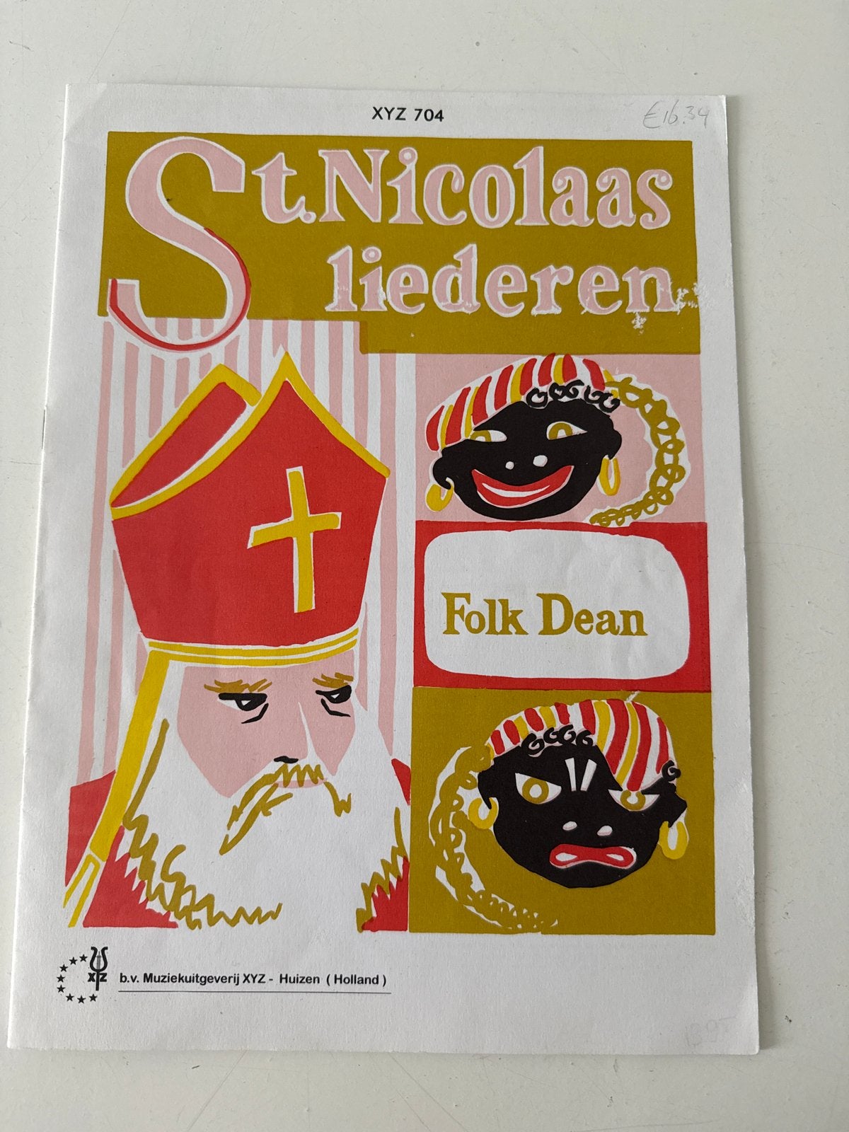 St. Nicolaas liederen, Ophalen of Verzenden, Gebruikt, Piano
