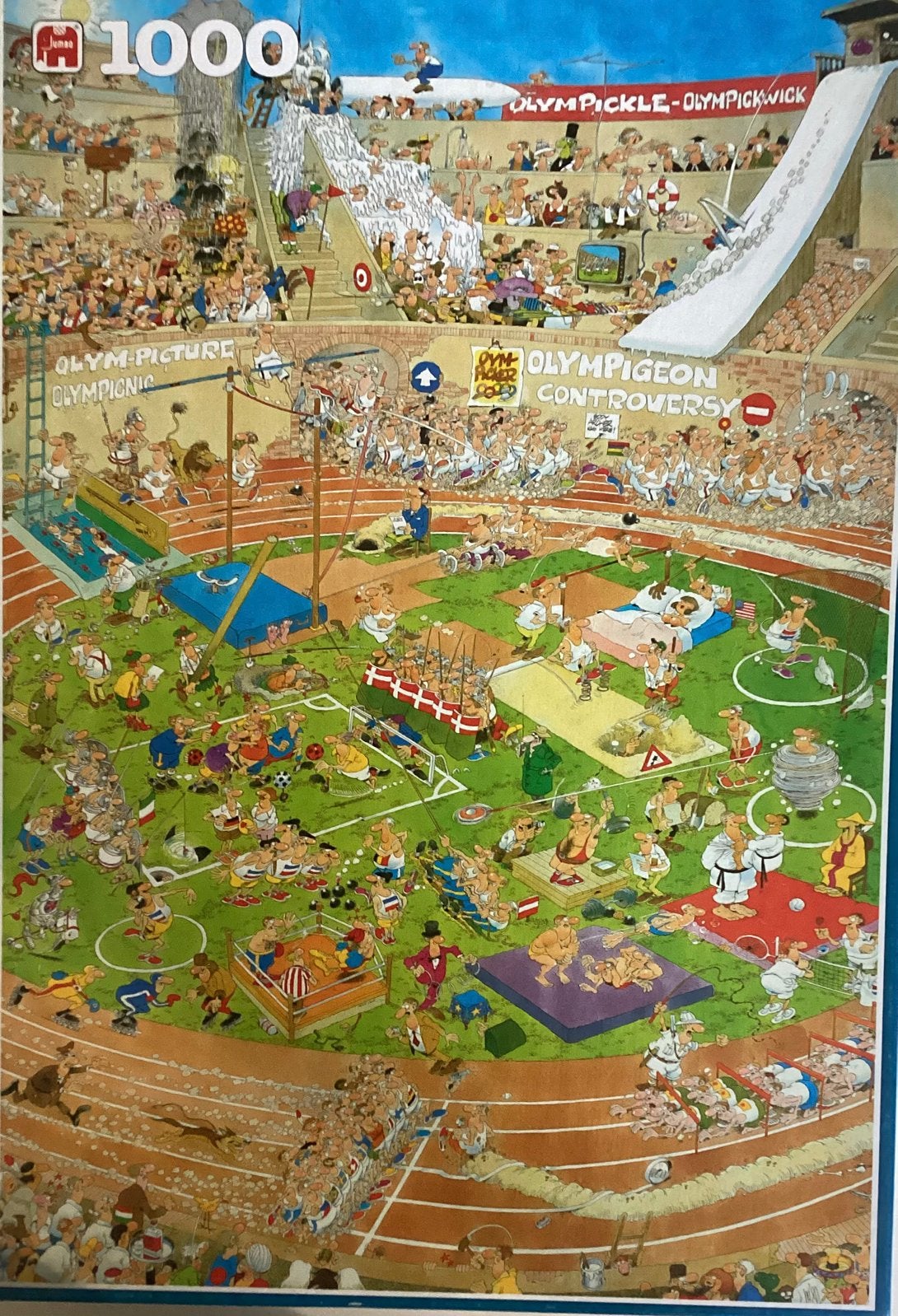 Jan van Haasteren Olympics, Ophalen of Verzenden, 500 t/m 1500 stukjes, Zo goed als nieuw