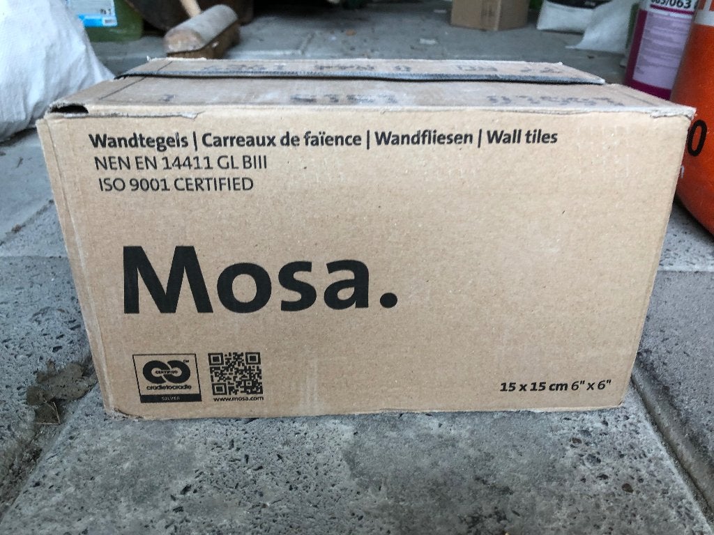 MOSA Wandtegels diverse kleuren en formaten, Doe-het-zelf en Verbouw, Tegels, Ophalen, Nieuw, Minder dan 20 cm, Minder dan 20 cm
