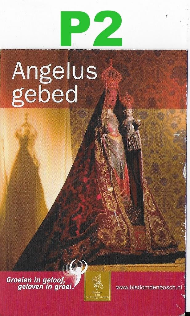 P2 Prentje Angelus gebed, Ophalen of Verzenden, Zo goed als nieuw, Overige typen