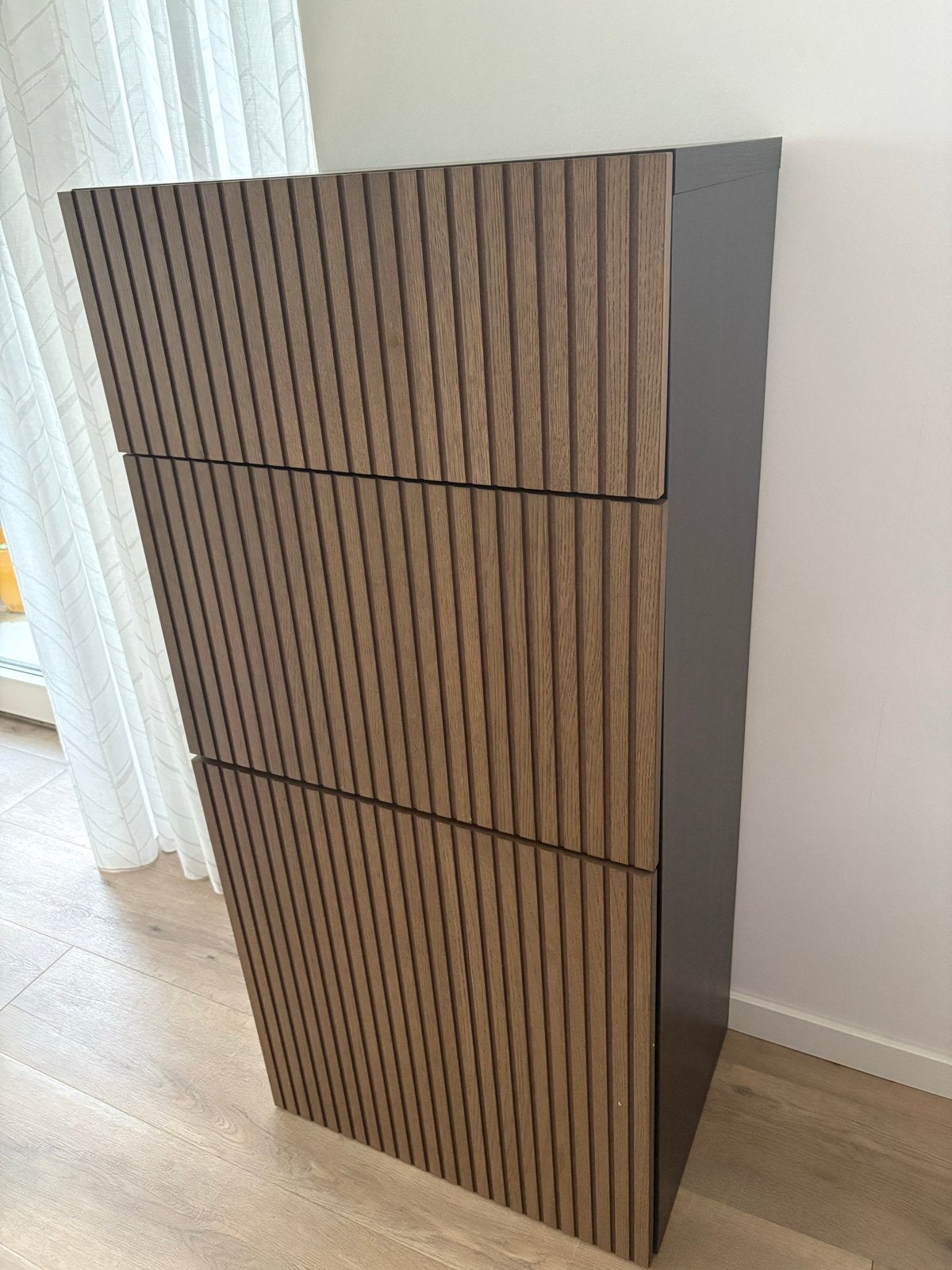 Ikea Bestå kast met 2 lades en 1 deur., Ophalen, 100 tot 150 cm, Zo goed als nieuw, Modern