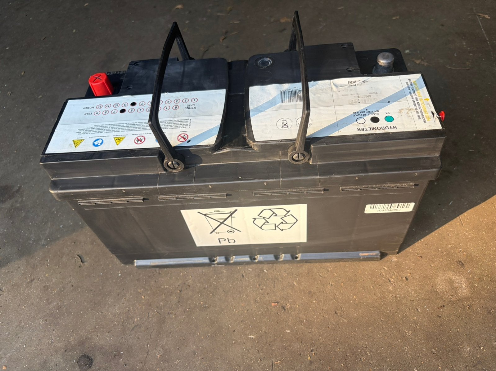 100AH accu startaccu  batterij 90ah 95ah 105ah, Gebruikt, BMW