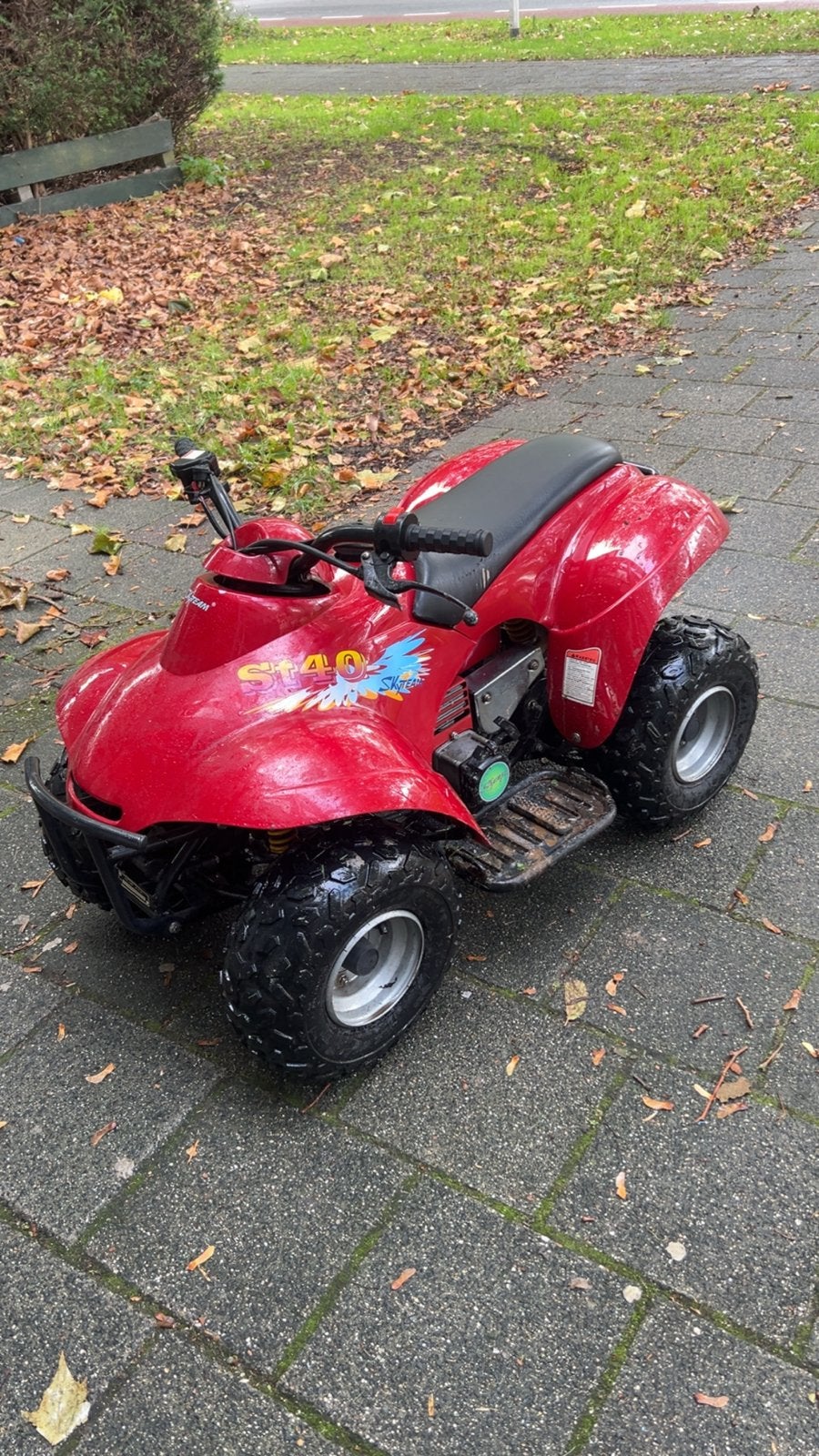 ST40 Skyteam imitatie Honda 50cc quad, Ophalen, Overige typen, Zo goed als nieuw, 50 cc