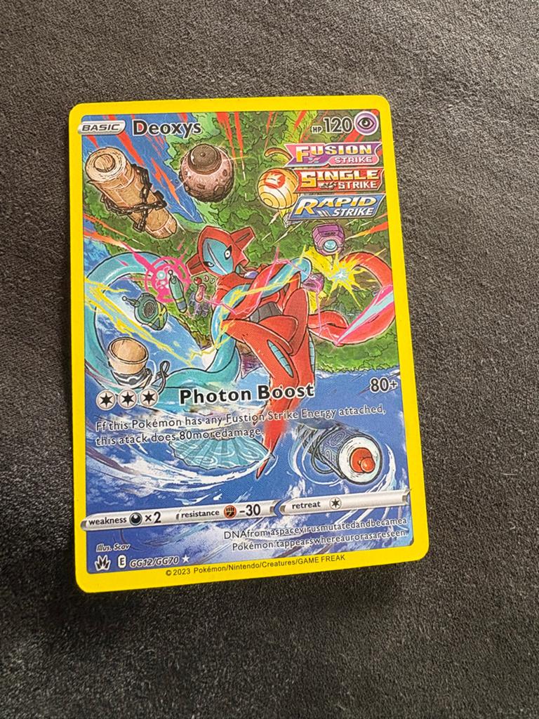 Deoxys Pokémon Kaart, Ophalen of Verzenden, Nieuw, Losse kaart