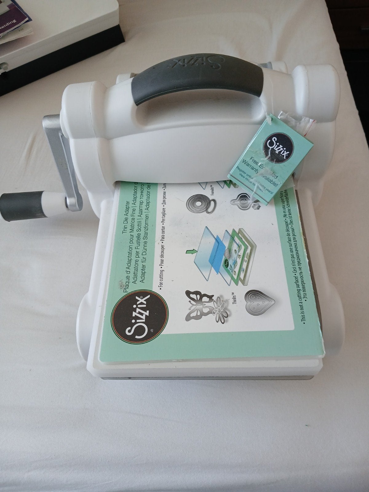 Sizzix Thin Die Adapter - Snijmachine voor knutselen, Ophalen