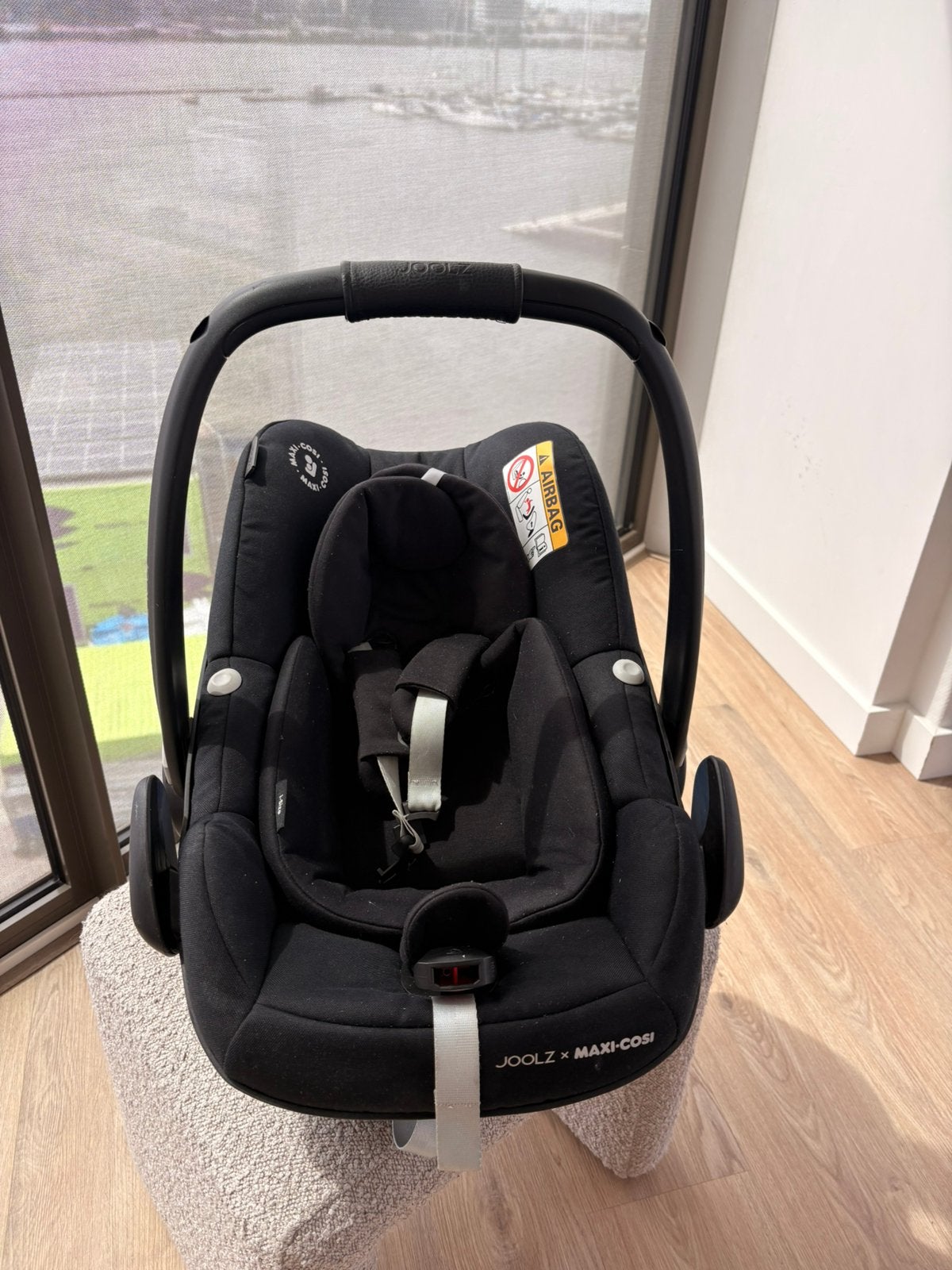 Joolz x Maxi Cosi autostoeltje, Ophalen, Autogordel, Zo goed als nieuw, 0 t/m 13 kg