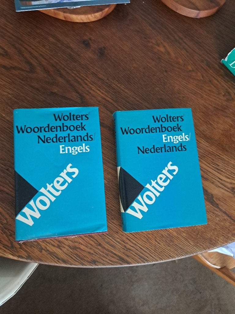 Woordenboeken Duits(N-D/D-N) en Engels (E-D/D-E) Wolters, Boeken, Koenen of Wolters, Ophalen of Verzenden, Duits, Gelezen