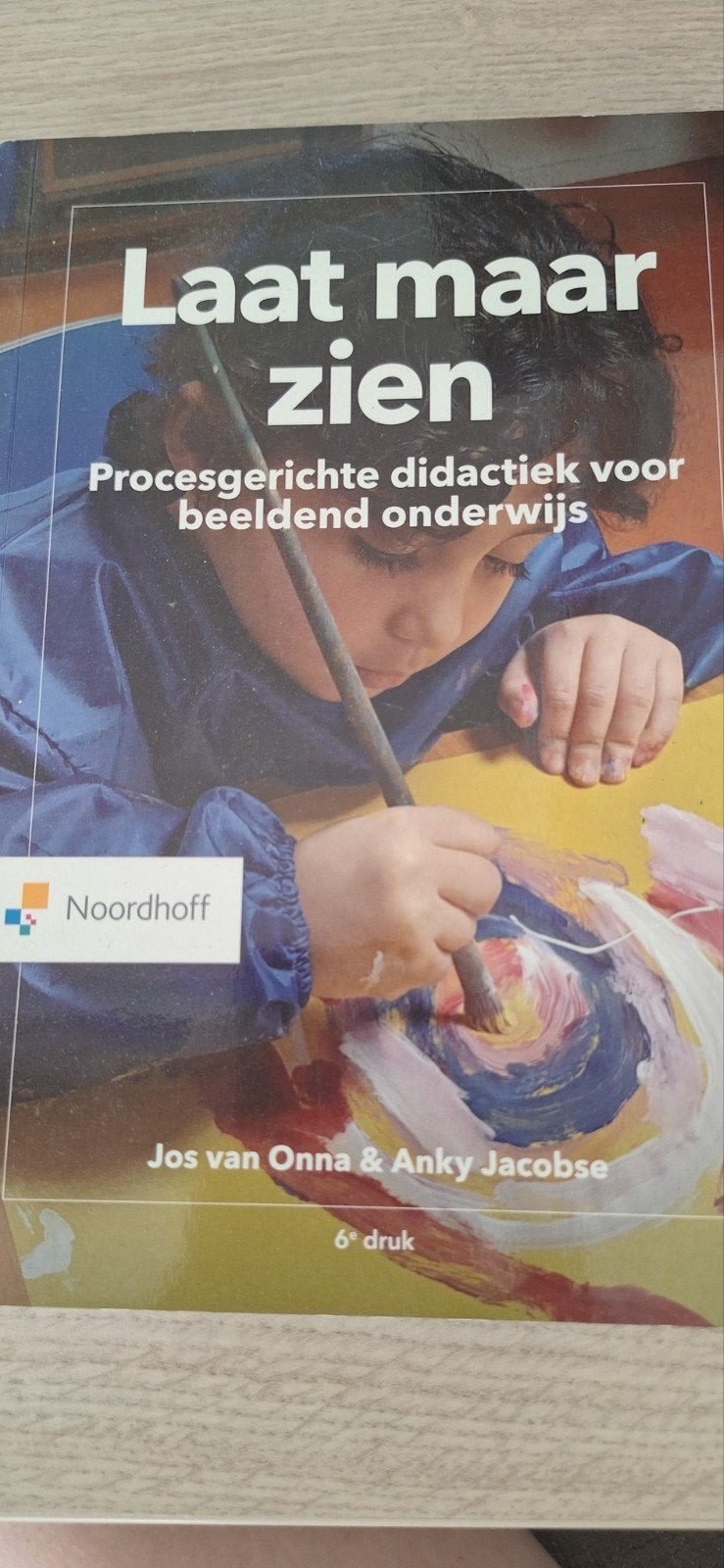 Laat maar zien - Procesgerichte didactiek beeldend onderwijs, Boeken, Jos van Onna & Anky Jacobse, Zo goed als nieuw, Alpha, HBO