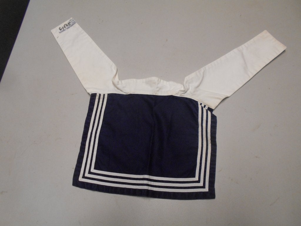 Kraag deel koninklijke marine zeeman kostuum, Verzamelen, Ophalen of Verzenden, Marine, Nederland, Kleding of Schoenen