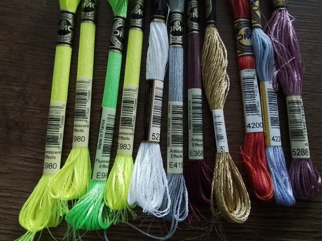 verschillende nummers dmc borduurgaren, Ophalen of Verzenden, Nieuw, Handborduren, Borduurgaren of Zijde