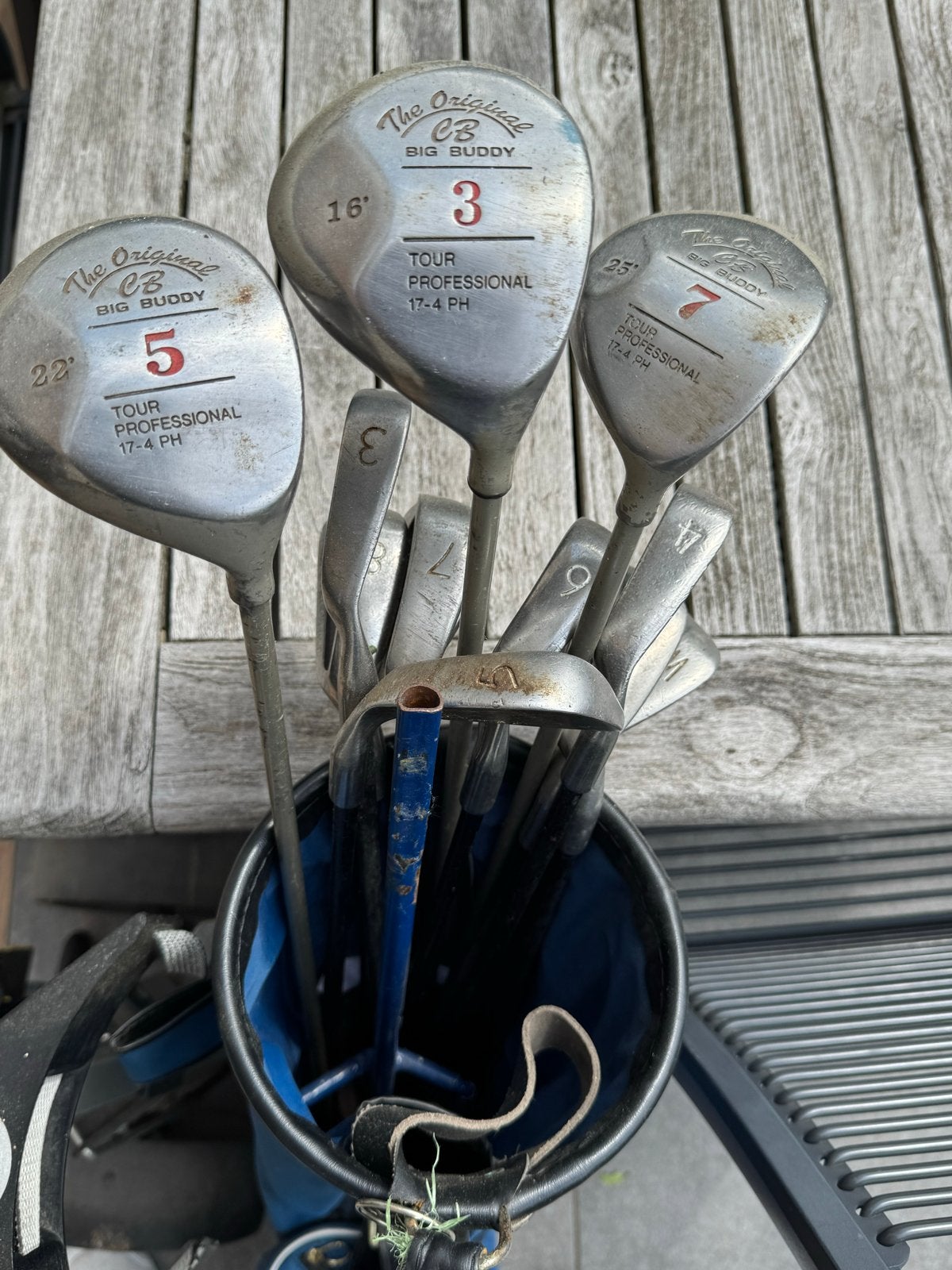 Complete Dames Golfset met Golftas en Karretje, Ophalen, Gebruikt, Set, Overige merken