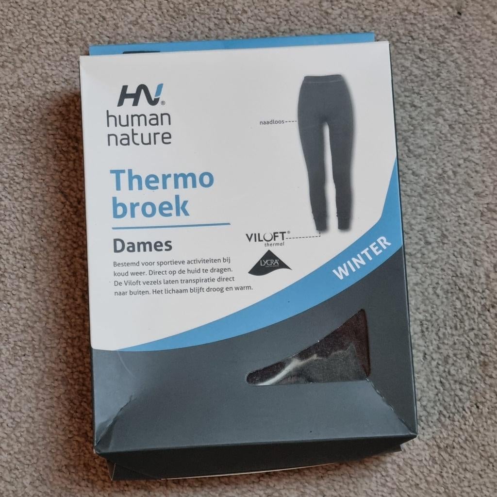 HN Thermo broek, Kleding | Dames, Wintersportkleding, Maat 42/44 (L), Human Nature, Gedragen, Ophalen