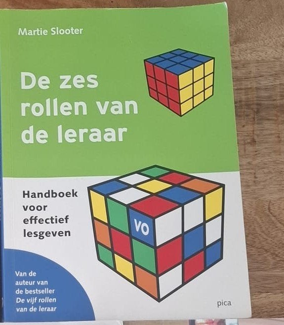 De zes rollen van de leraar  ISBN: 9789492525123, Ophalen of Verzenden, Alpha, Zo goed als nieuw, HBO