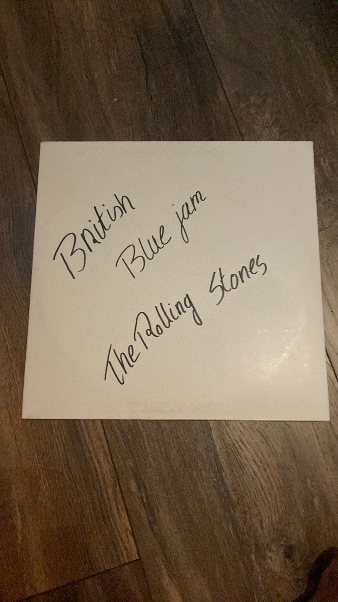 Rolling Stones British Blue Jam, Cd's en Dvd's, Ophalen of Verzenden, Gebruikt, 12 inch, Poprock