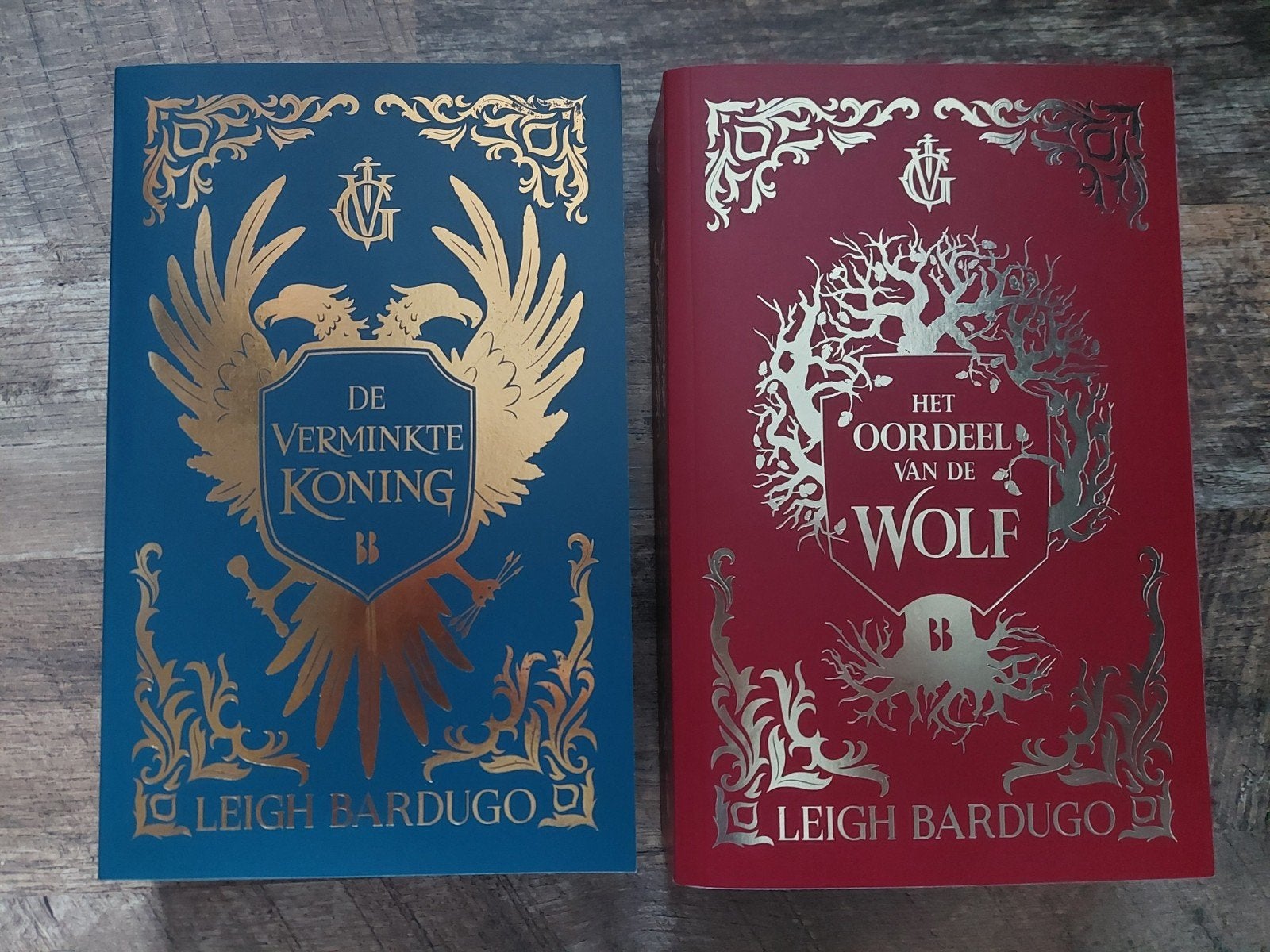 De Verminkte Koning & Het Oordeel van de Wolf, Ophalen of Verzenden, Zo goed als nieuw, Leigh Bardugo