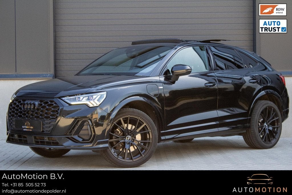 Audi Q3 Sportback 45 TFSIe S line B&O Camera Sfeerverlichtin, Auto's, Automatische klimaatregeling, Gebruikt, Met garantie (alle)
