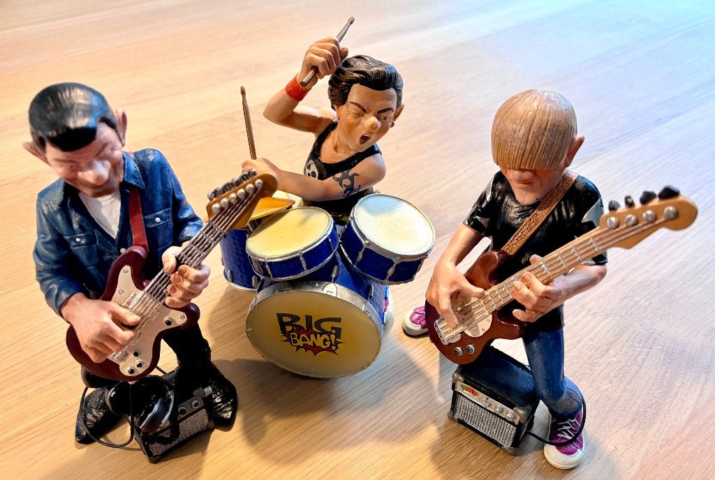 Parastone beeldjes rockmuzikanten (nieuw) 10,-/stuk, Ophalen of Verzenden, Nieuw