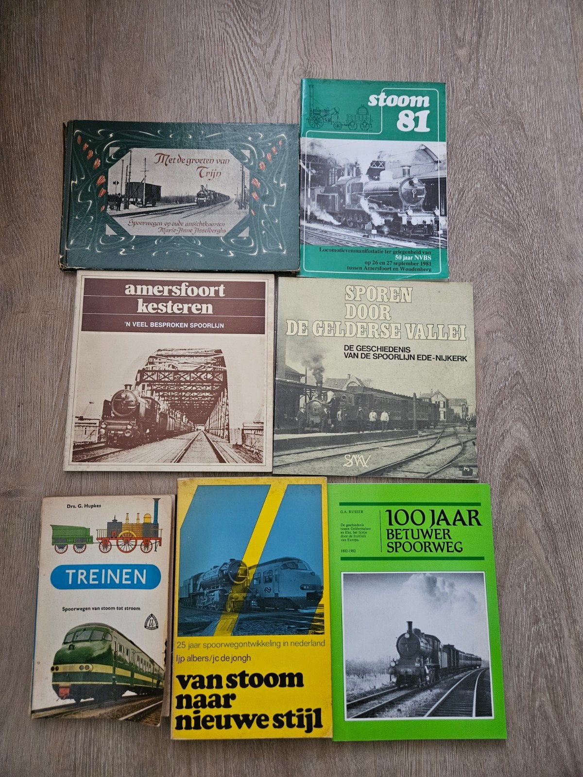diverse boeken over trein en spoor, Ophalen of Verzenden, Trein, Boek of Tijdschrift