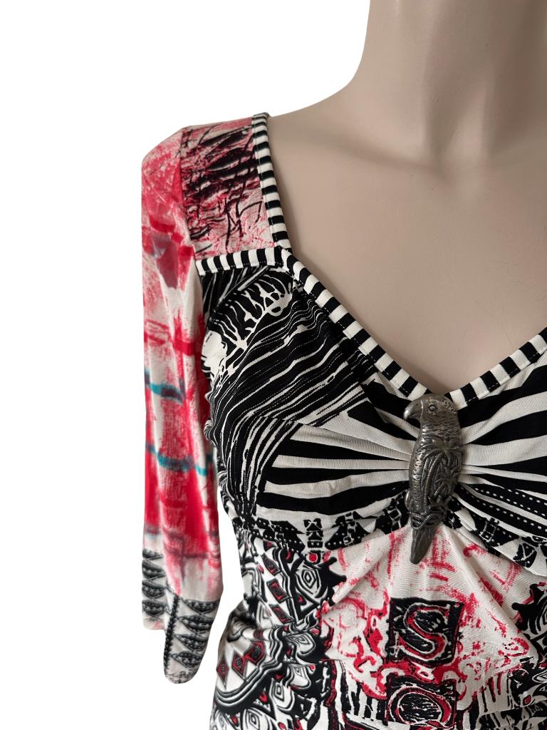 Save the Queen shirt S, Blauw, Ophalen of Verzenden, Zo goed als nieuw, Korte mouw