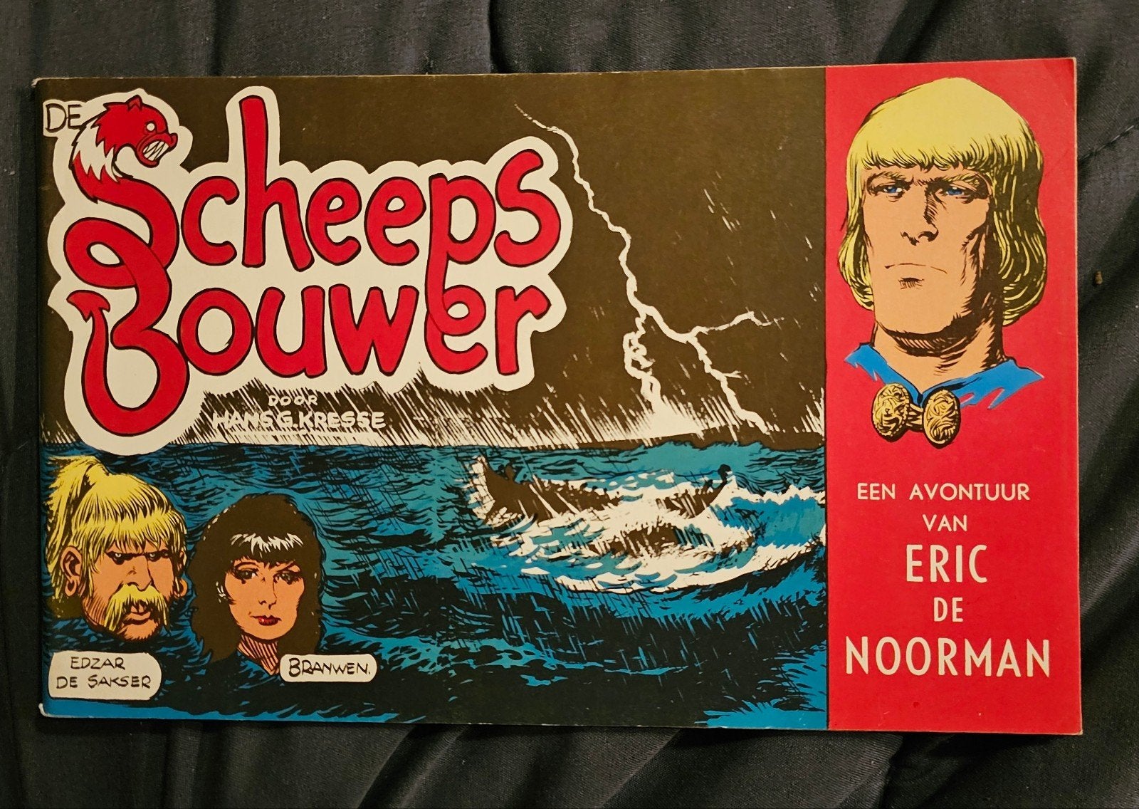 De Scheepsbouwer - Een avontuur van Eric de Noorman, Eén stripboek, Ophalen of Verzenden, Gelezen, Hans G. Kresse.