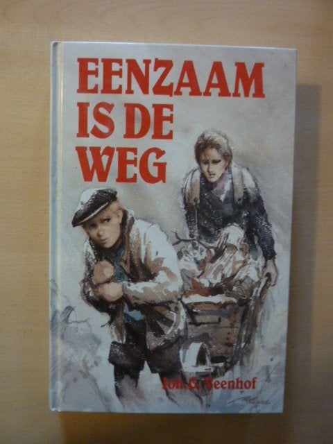 Joh. G. veenhof - Eenzaam is de weg, Boeken, Verzenden, Zo goed als nieuw