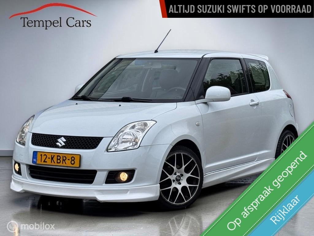 Suzuki Swift 1.5 Exclusive|Automaat|Sportpakket|Touchscreen, 15 km/l, 4 cilinders, 400 kg, Bedrijf