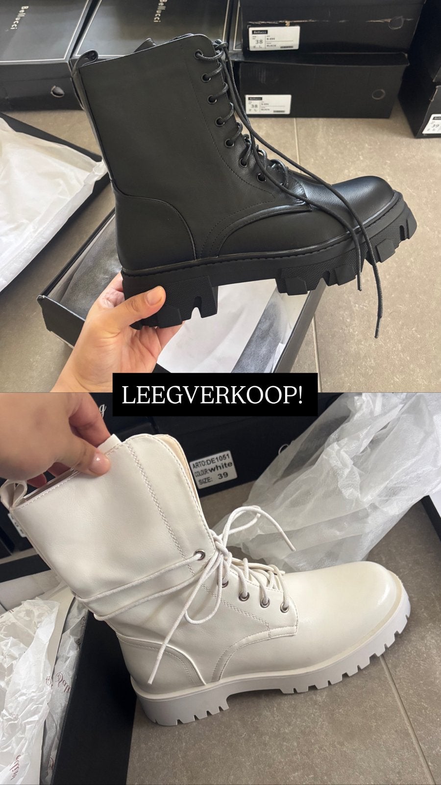 Inkoop laarses voor bedrijf!, Ophalen of Verzenden, Nieuw, Zwart
