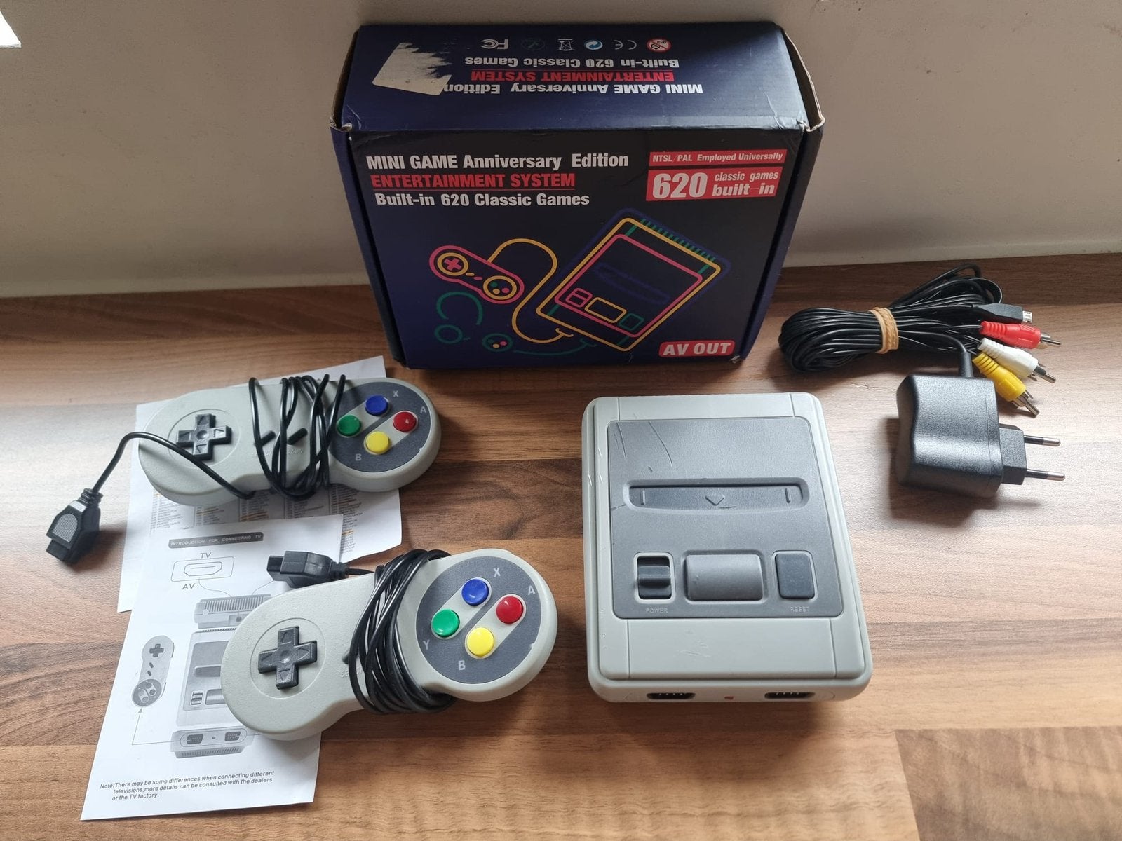 Mini SNES Supernintendo, Spelcomputers en Games, Spelcomputers | Nintendo Super NES, Ophalen of Verzenden, Zo goed als nieuw, Met 2 controllers