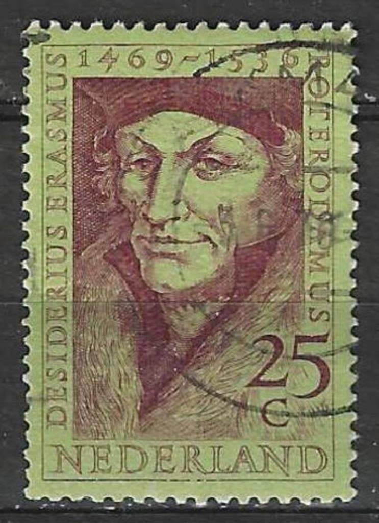 Nederland 1969 - Yvert 899 - Desiderius Erasmus (ST), Verzenden, Gestempeld