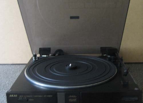 Fisher draaitafel met pich control MT860 zwart.., Ophalen of Verzenden, Refurbished, Platenspeler, Overige merken