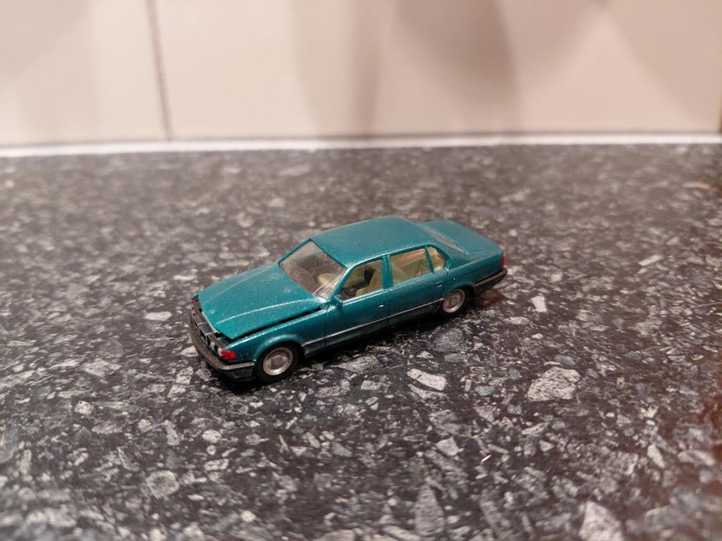 Herpa Hightech BMW 750 IL, Ophalen of Verzenden, Auto, Herpa