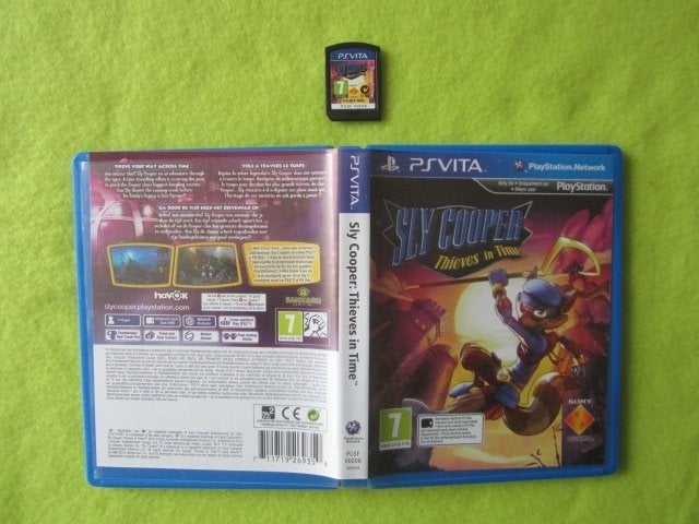 Sly Raccoon PS Vita Playstation, 1 speler, Ophalen of Verzenden, Zo goed als nieuw, Vanaf 3 jaar