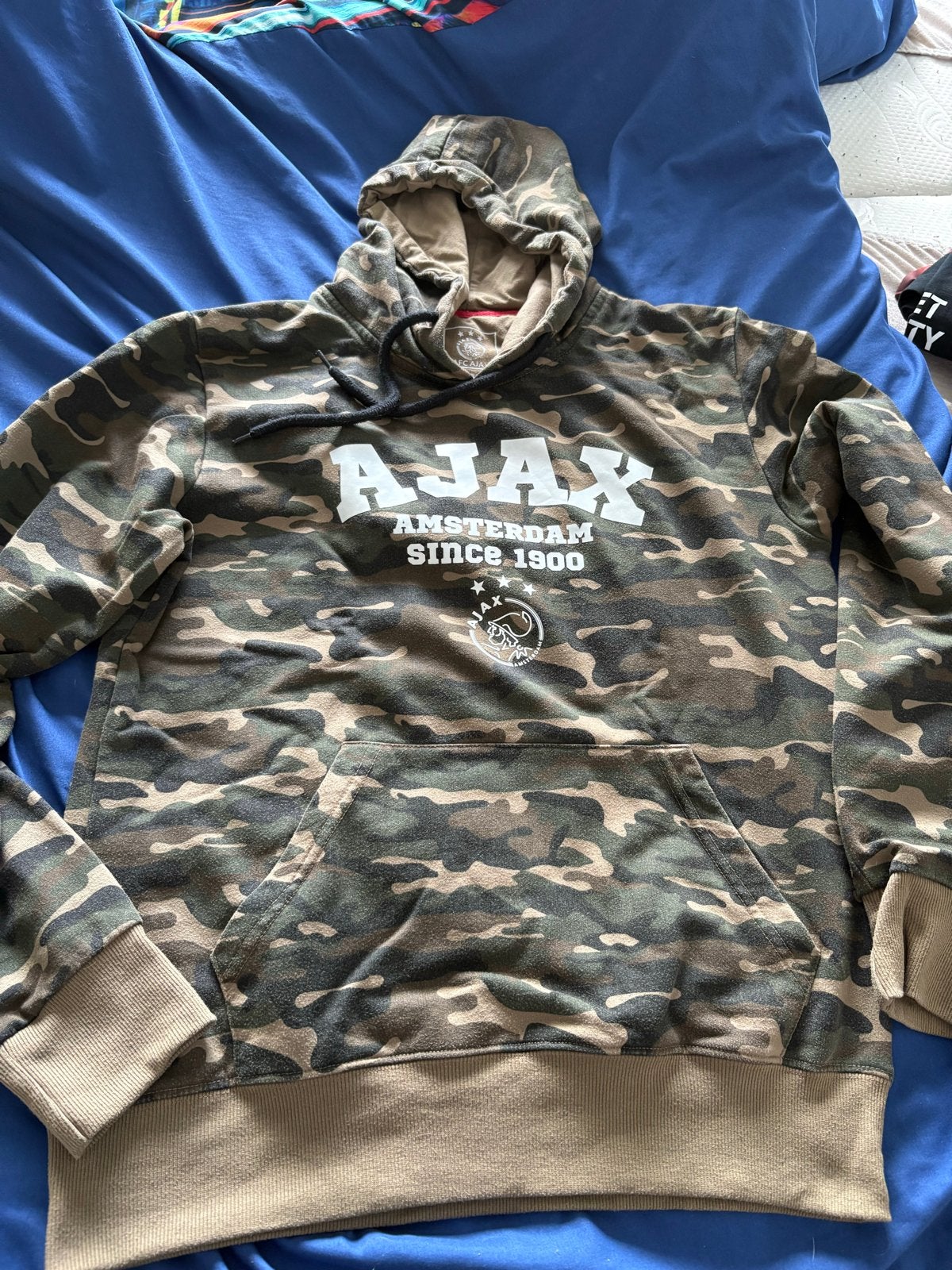 Ajax Camouflage Hoodie Maat M, Ophalen of Verzenden, Gedragen, Maat 48/50 (M), Meerkleurig