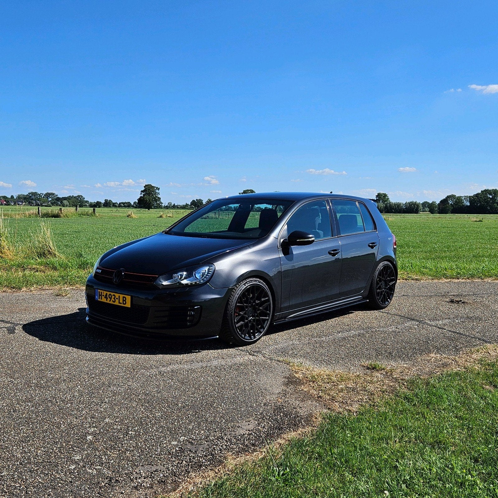 Volkswagen Golf 6 2.0 GTI DSG Carbon Steel Grey, Euro 5, Stof, Zwart, 4 cilinders
