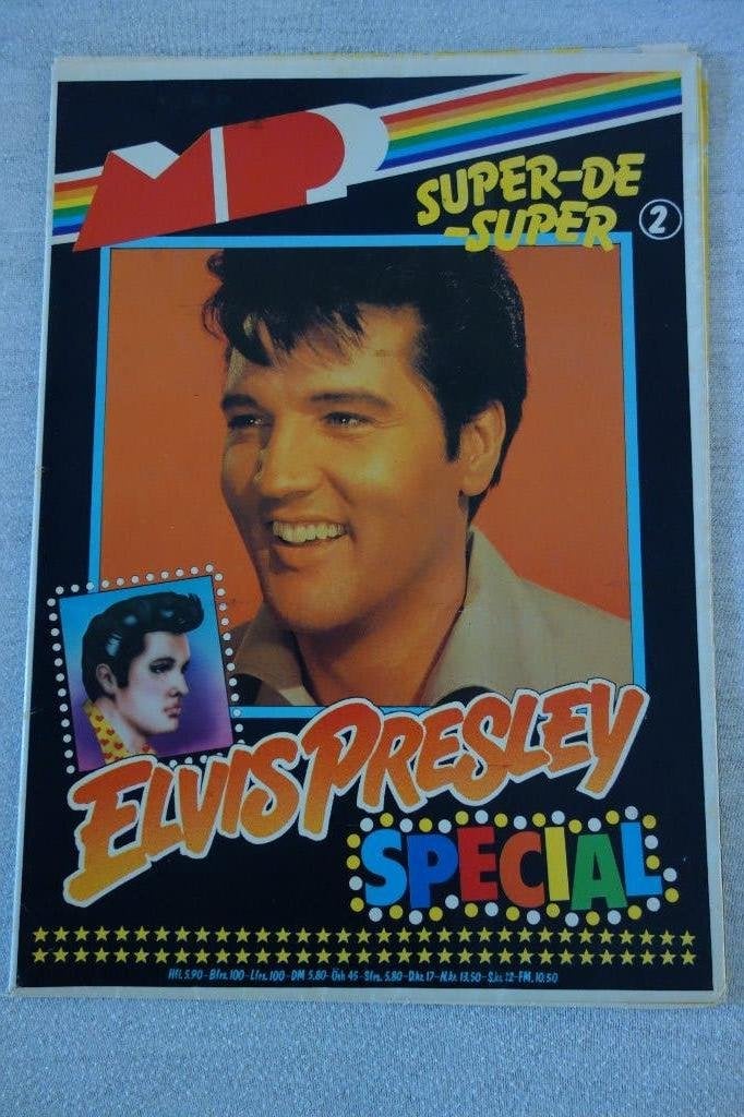 Elvis Presley super mp special afbeeldingen, Ophalen of Verzenden, Zo goed als nieuw, Boek, Tijdschrift of Artikel