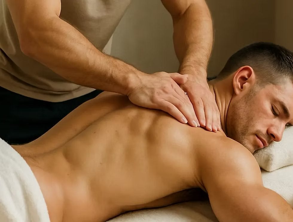 Relaxmassage voor mannen, Ontspanningsmassage