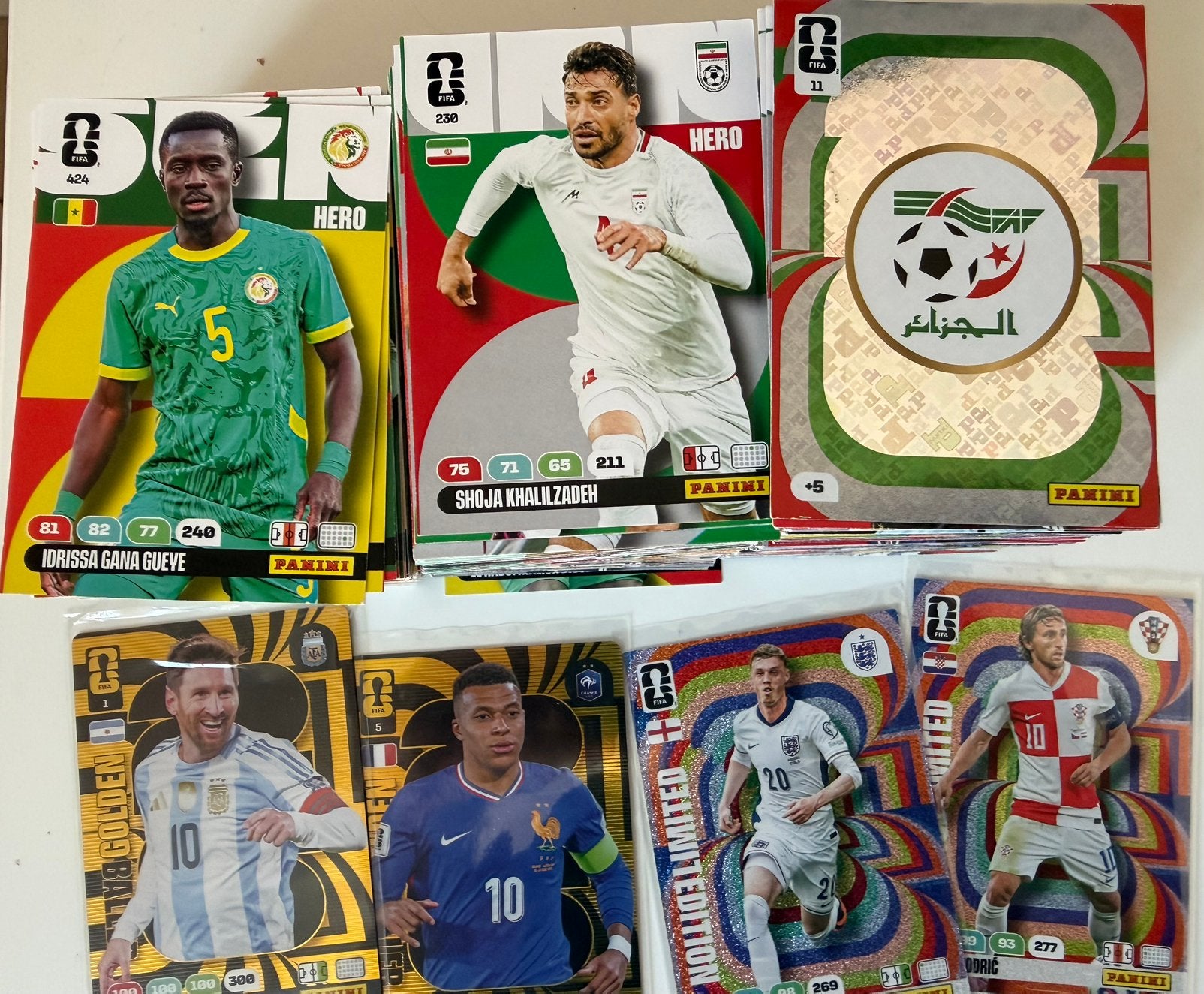 Panini Adrenalyn XL Fifa World Cup kaarten - kopen of ruilen, Verzenden, Zo goed als nieuw, Meerdere plaatjes