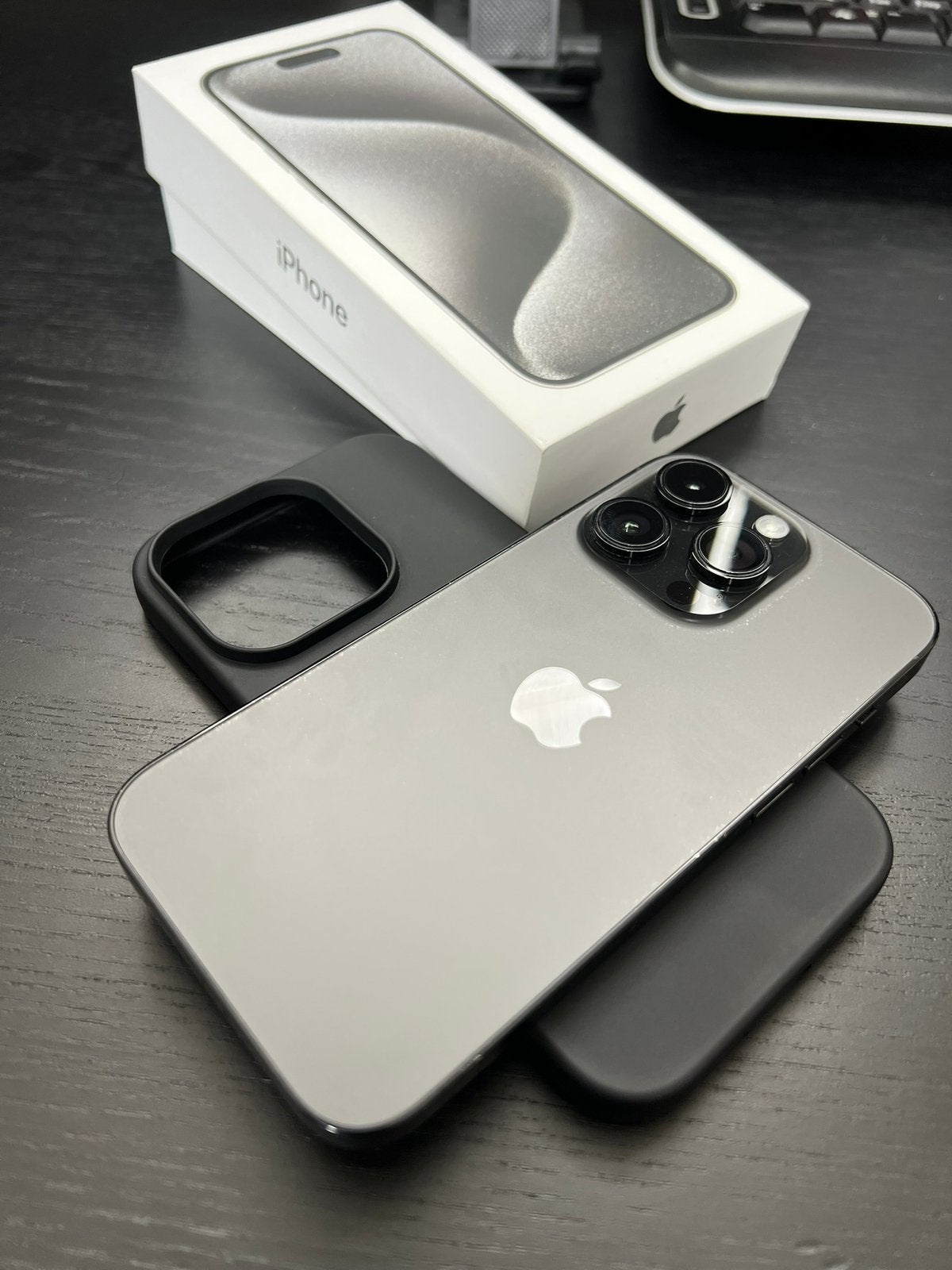Iphone 15 pro 128gb in goede staat!, Telecommunicatie, 128 GB, Zwart, 78 %, Ophalen of Verzenden