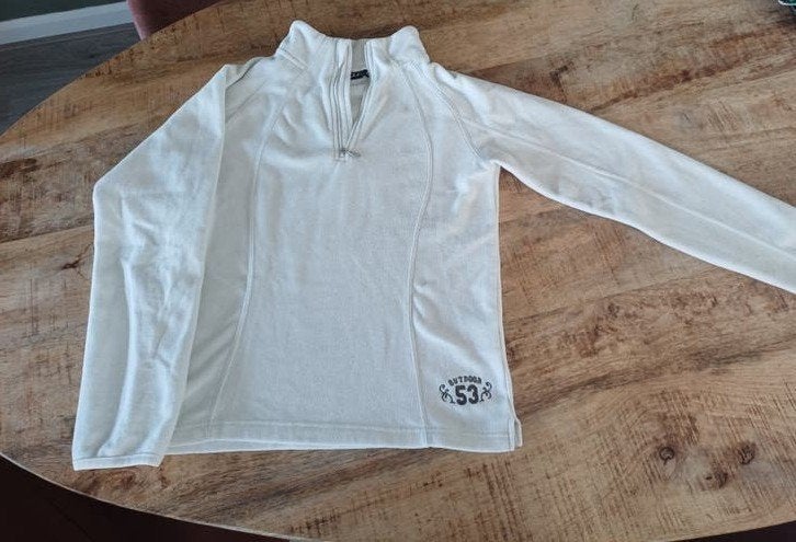 Witte EMO.I.NTE fleece sweater maat S, EMO.I.NTE, Wit, Ophalen of Verzenden, Maat 36 (S)