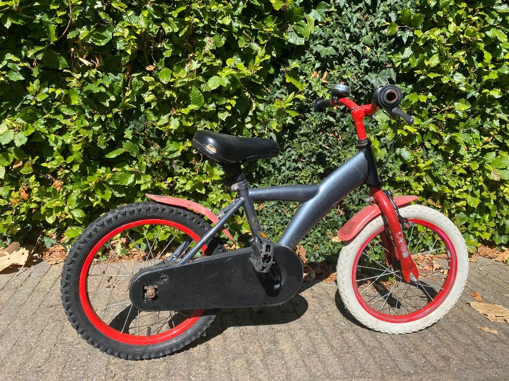 Jongensfiets 16 inch, Fietsen en Brommers, Ophalen, Gebruikt, Terugtraprem, 16 tot 20 inch