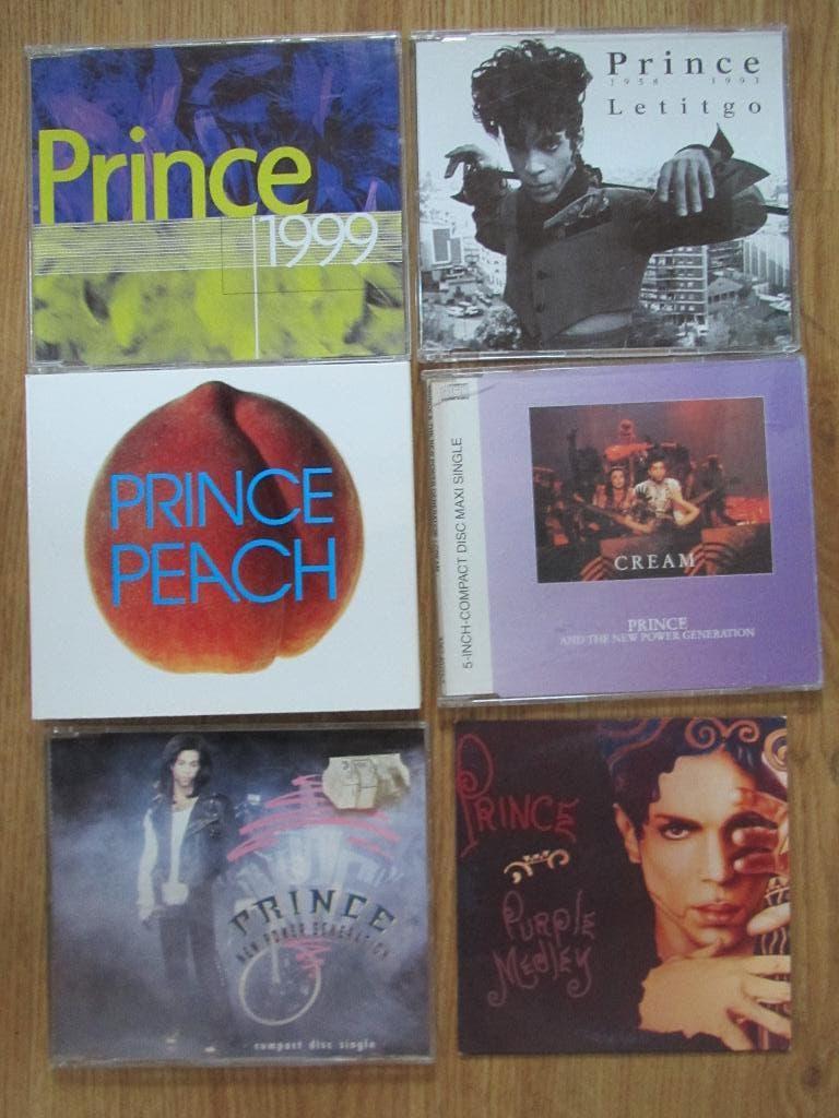 Prince - 6 cd-maxisingles, 6 singles of meer, Ophalen of Verzenden, Gebruikt, Pop