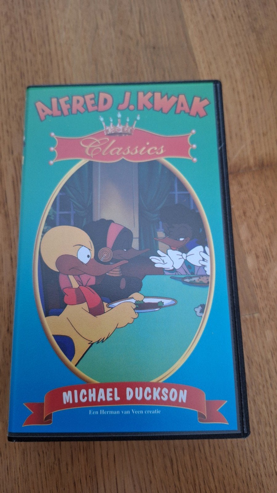 Alfred J. Kwak Classics - Michael Duckson VHS, Gebruikt, Alle leeftijden, Kinderfilm, VHS