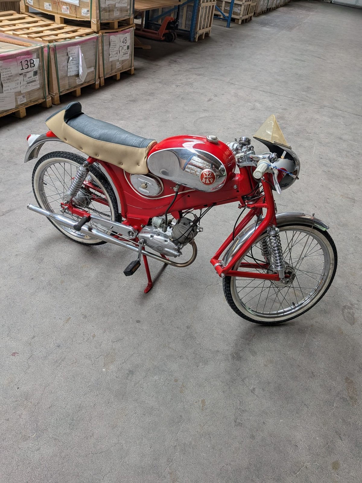 RAP Rocky – 1962 – 49 cc, Fietsen en Brommers, Brommers | Oldtimers, Ophalen, Overige merken
