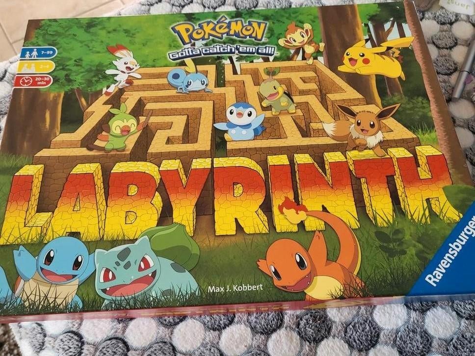 Pokémon Labyrinth bordspel, Drie of vier spelers, Ophalen of Verzenden, Zo goed als nieuw, Ravensburger
